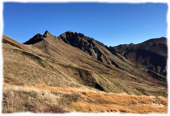 The Puy de Sancy mountain range