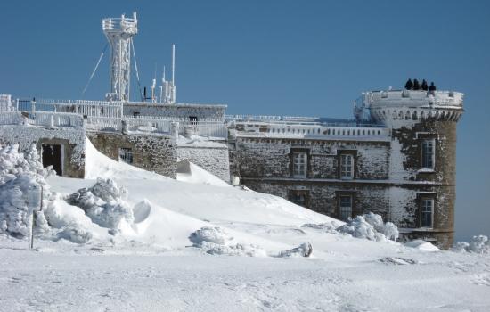 Mont Aigoual, observatoire meteo et du changement climatique