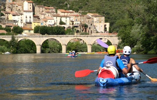 A l'approche de Roquebrun
