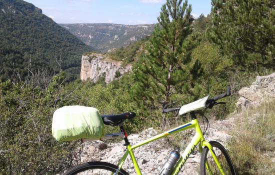 Dans la montée sur le Causse Noir depuis Trèves