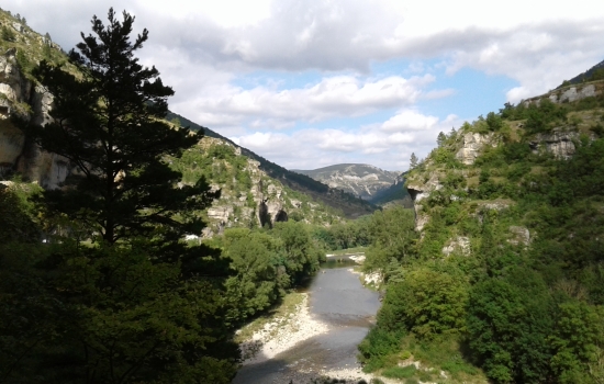 The Gorges du Tarn, a favourite spot for cycling