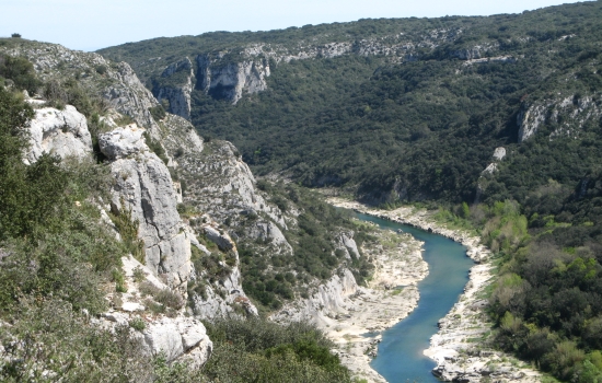 Le VTT comme moyen d'exploration de la garrigue languedocienne