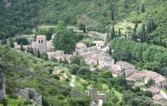 Le village médiéval de Saint Guilhem le Désert