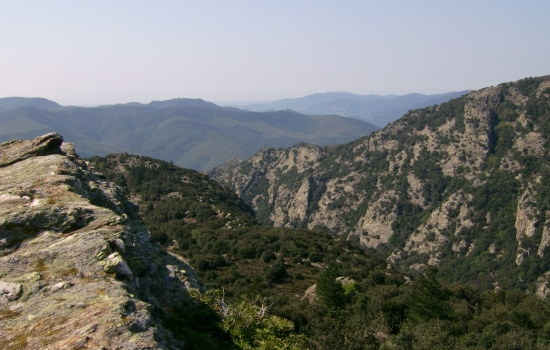 Le massif escarpé du Caroux