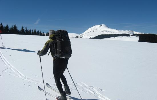 Le Puy de Sêcheuse en ligne de mire