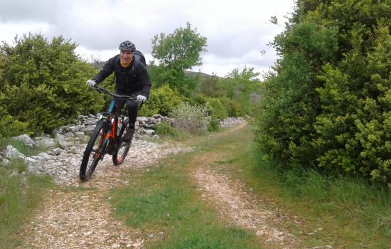 Le Larzac à VTT électrique