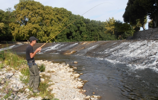 Prospection sous écluse