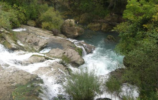 La Vis dans le Cirque de Navacelles