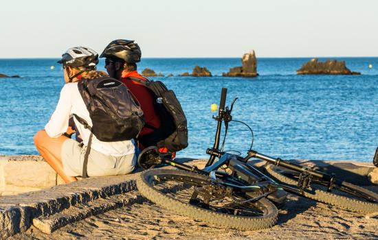 arrivée au Cap d'Agde