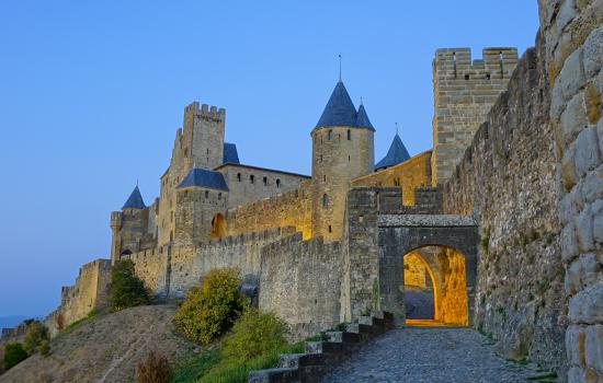 Cité de Carcassonne à vélo