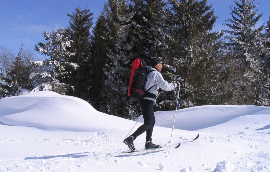 Faire sa trace sur les parcours vallonnés de l'Aubrac