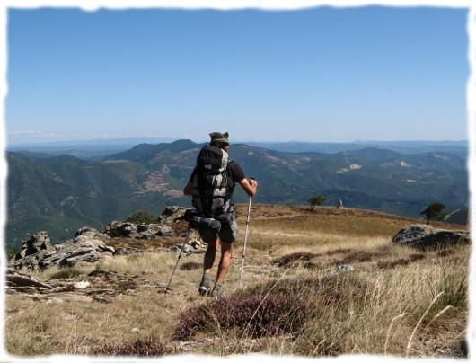 En Haut Languedoc sur le Chemin de Saint Jacques - Voie d'Arles