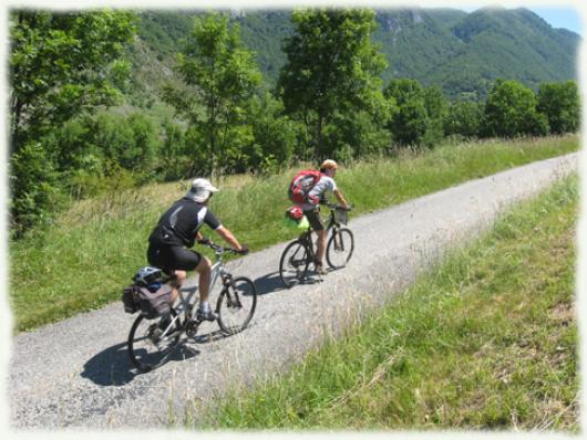 En route à travers les Cévennes 