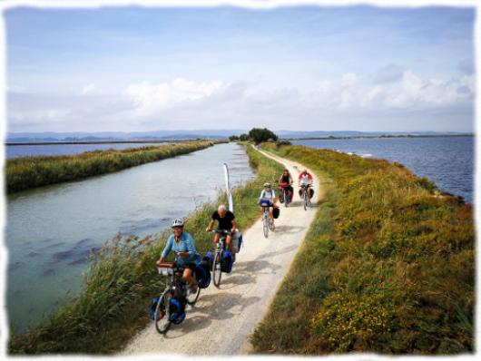 A travers les étangs du littoral entre Roussillon et Languedoc