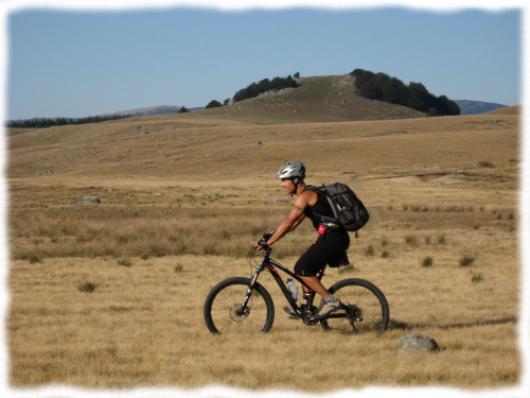 Evasion VTT entre l'Aubrac et les Gorges de l'Hérault en Languedoc